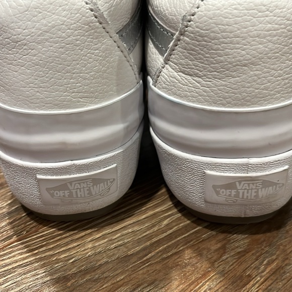 Vans sk8 hi Stacked White 6.5 leather - Picture 5 of 9